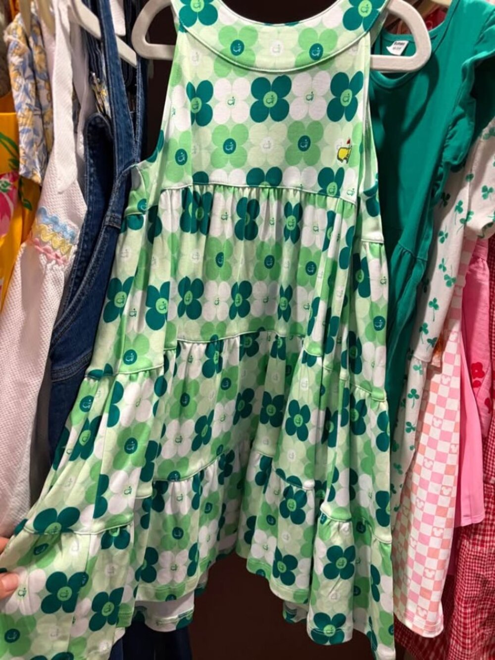 Masters Kids Tiered Dress – Augusta National – Size S (7-8) – NWT